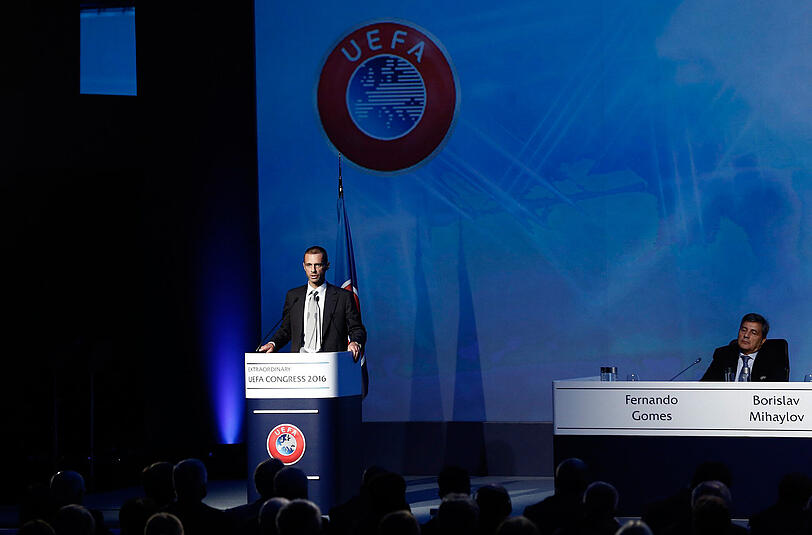 Der Rechtsanwalt Aleksander Ceferin wurde am Mittwoch zum neuen UEFA-Präsidenten gewählt.