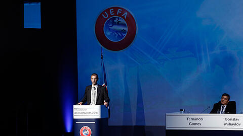Der Rechtsanwalt Aleksander Ceferin wurde am Mittwoch zum neuen UEFA-Präsidenten gewählt.