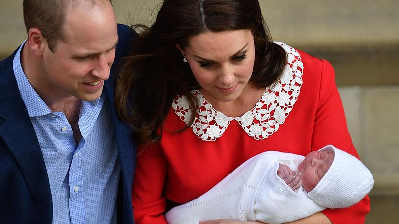 Sohn von Kate und William: Die ersten öffentlichen Fotos des kleinen Prinzen.