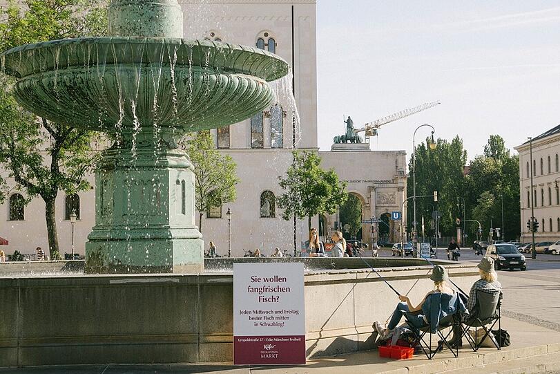 Die Bilder von den Brunnen-Anglern von Käfer.
