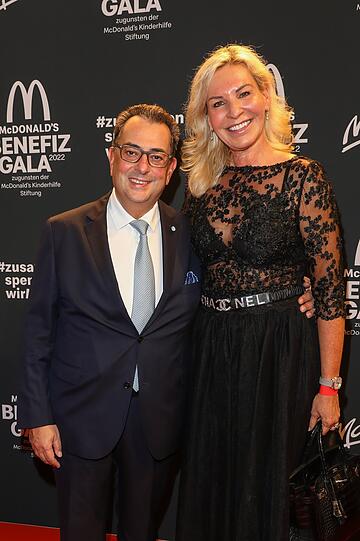 Stavros Konstantinidis mit Ehefrau Saskia Greipl-Konstantinidis