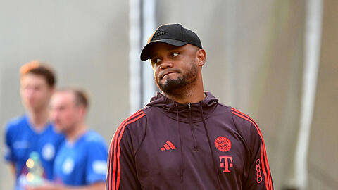 Trainer des FC Bayern: Vincent Kompany.