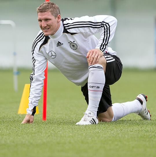 Training der DFB-Elf am Montag vor dem Spiel gegen Italien