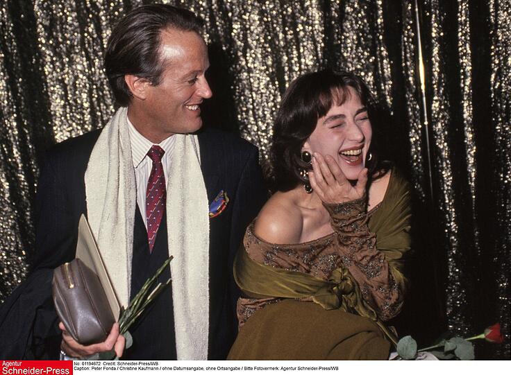 Peter Fonda und Christine Kaufmann