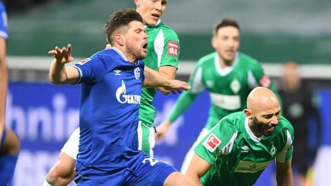 Bereits für Schalke aktiv: Klaas-Jan Huntelaar (l).