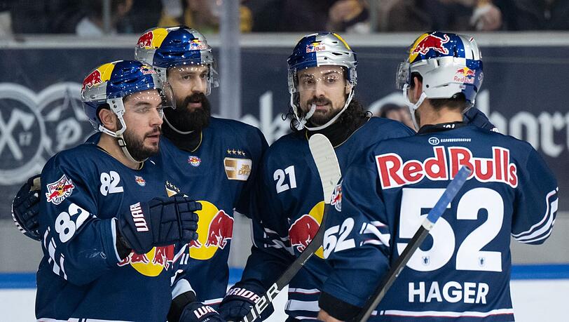 Christopher Desousa (l-r), Dominik Bittner, Nicolas Krämmer und Patrick Hager von München.