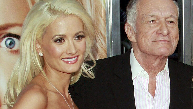 Jahrelang war Holly Madison die "Haupt-Freundin" von Playboy-Gründer Hugh Hefner (hier bei einem Event 2008 in Los Angeles) Jahrelang war Holly Madison die "Haupt-Freundin" von Playboy-Gründer Hugh Hefner (hier bei einem Event 2008 in Los Angeles)