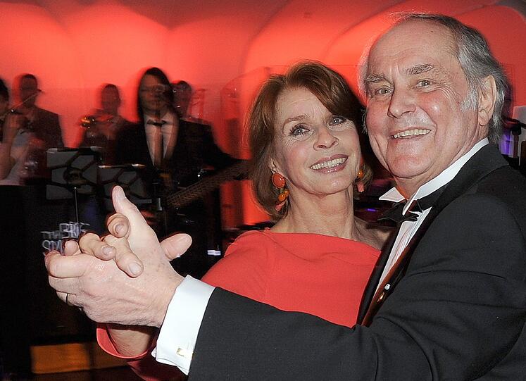 Senta Berger und Michael Verhoeven 2013 beim 40. Deutschen Filmball in München.