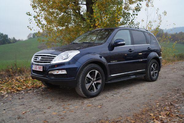 Der Rexton ist das "Zugpferd" der SsangYong-Flotte: Bis zu 3,5 Tonnen beträgt die zulässige Anhängelast.