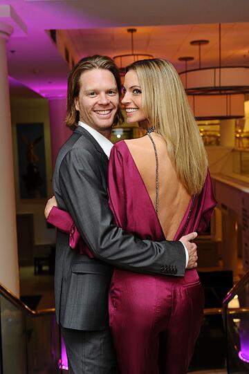 Fotograf und Filmemacher Mike Kraus und Frau Constanze auf der Pink Charity Night