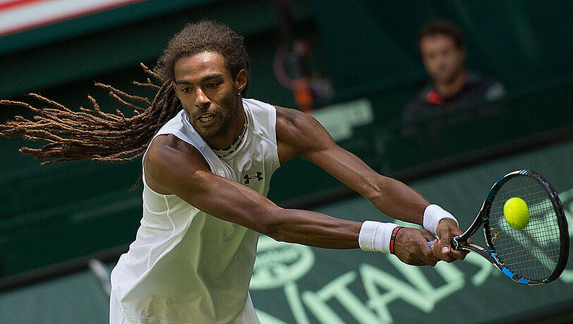 Starker Auftakt in Halle: Alexander Zverev. Starker Auftakt in Halle: Alexander Zverev.