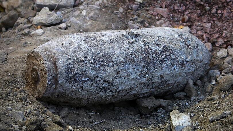 Die Fliegerbombe wurde auf einer Baustelle in Freimann gefunden. (Symbolbild)