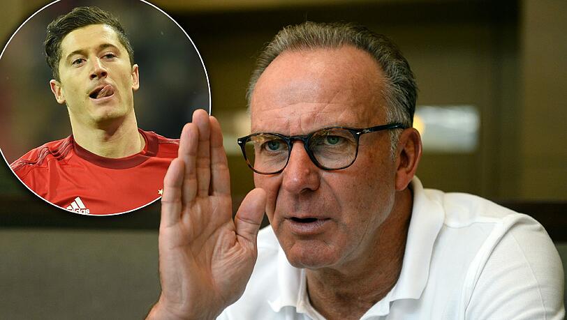 Karl-Heinz Rummenigge will das Spiel der Berater nicht mitspielen. Karl-Heinz Rummenigge will das Spiel der Berater nicht mitspielen.