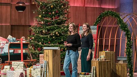 Montagabend auf Vox in "Die Höhle der Löwen" zu sehen: Katharina Lehmkuhl (r.) mit Co-Gründerin Melusine Bliesener (beide 25) präsentieren ihre "Pápydo"-Idee.