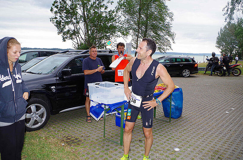 Der Bayerische Eisenmann 2015: Ein rundum gelungener Triathlon am stürmischen Starnberger See.