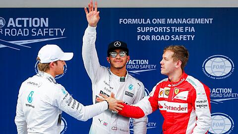 Lewis Hamilton ist in China souverän auf den ersten Platz gefahren