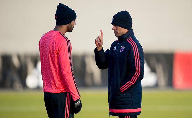 Die Bilder vom Abschlusstraining der Bayern vor dem Champions-League-Spiel gegen Olympiakos Piräus.