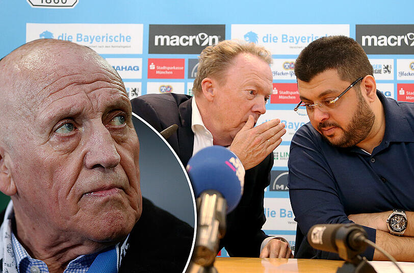 Peter Grosser blickt sorgenvoll auf den taumelnden TSV 1860.