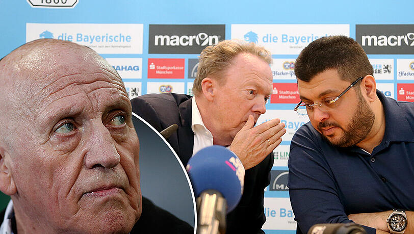 Peter Grosser blickt sorgenvoll auf den taumelnden TSV 1860. Peter Grosser blickt sorgenvoll auf den taumelnden TSV 1860.