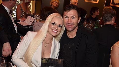 Daniela Katzenberger und Lucas Cordalis auf der McDonalds Benefizgala