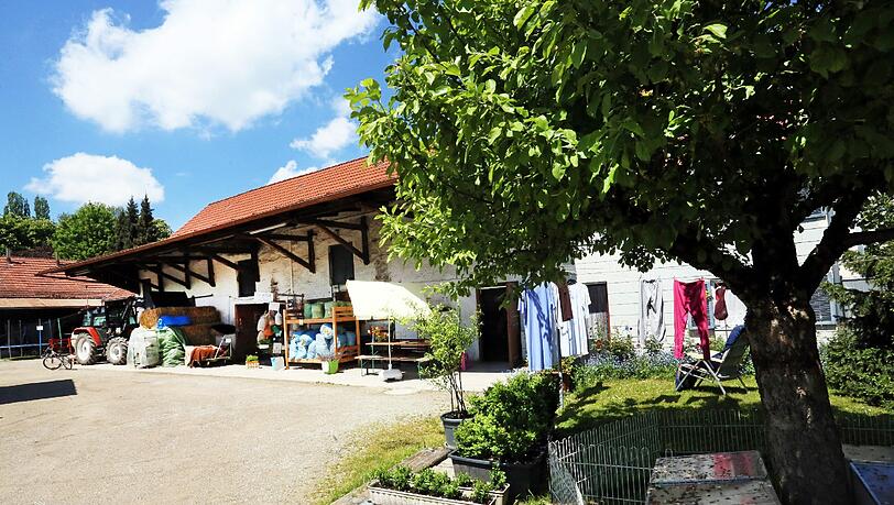 Auch schönen Bauernhöfe wie den Hannes-Hof gibt es in Allach. Auch schönen Bauernhöfe wie den Hannes-Hof gibt es in Allach.