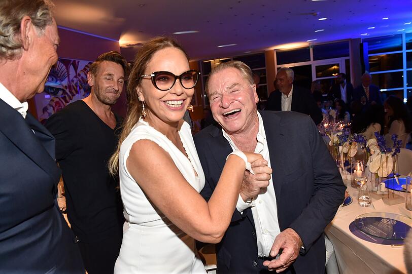 Ornella Muti und Fritz Wepper