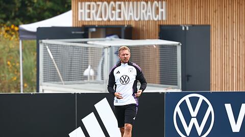 Inzwisschen Stammgast in Herzogenaurach: Bundestrainer Julian Nagelsmann.