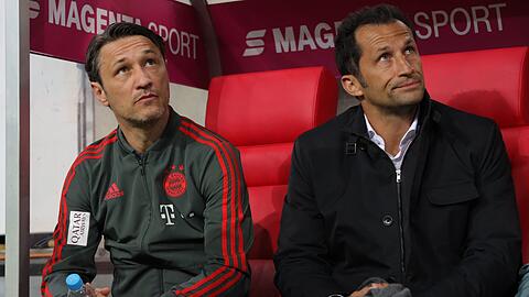 Niko Kovac (links) und Sportdirektor Hasan Salihamidzic.