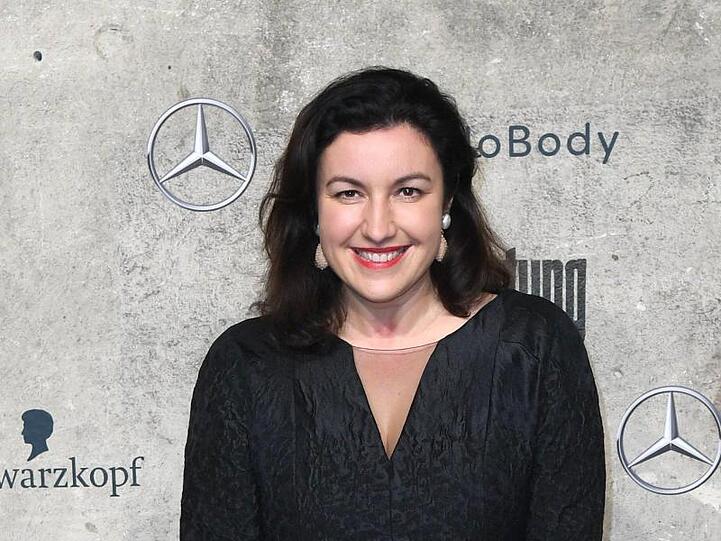 Dorothee Bär bei der Fashion Week in Berlin.