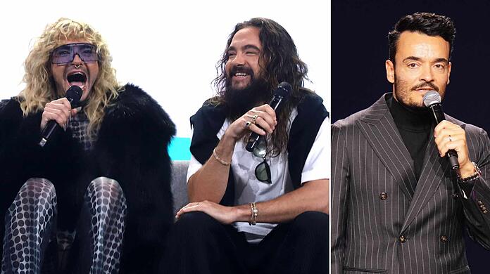 Tom Kaulitz und sein Zwillingsbruder Bill Kaulitz belustigen sich über die Schlagerwelt – und Giovanni Zarrella?