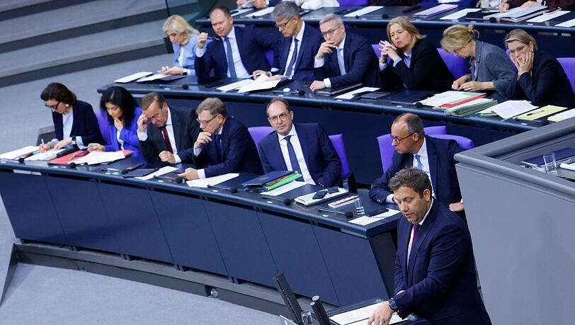 Es ist Klingbeils erster Haushalt als Finanzminister.