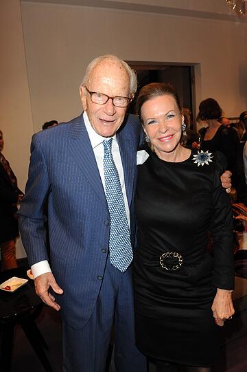 Unternehmer Curt Engelhorn und seine Ehefrau Heidemarie
