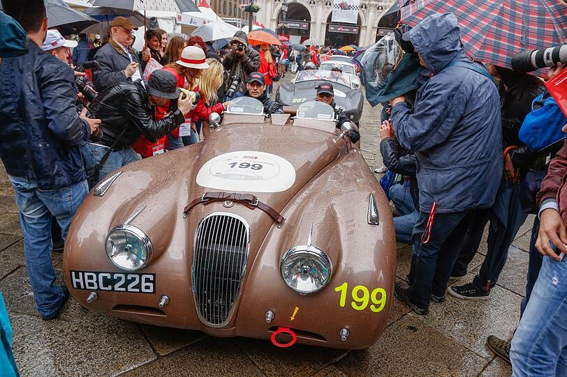 Bilder von der Mile Miglia 2013