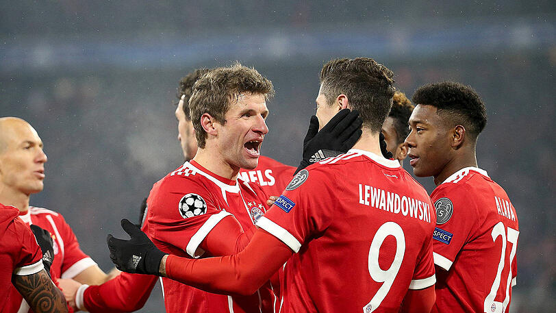 Die Matchwinner: Müller und Lewandowski schenkten Besiktas ordentlich ein. Die Noten.