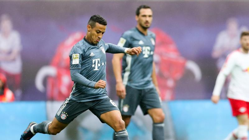 Bayerns Thiago spielt den Ball. Foto: Jan Woitas/Archivbild Bayerns Thiago spielt den Ball. Foto: Jan Woitas/Archivbild