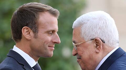Der französische Präsident Emmanuel Macron will Palästina als Staat anerkennen und hat dazu einen Brief an den Palästinenserpräsidenten Mahmud Abbas veröffentlicht.