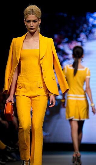 Sexy und selbstbewusst: so präsentieren die Models die Kreationen auf der Tel Aviv Fashion Week.
