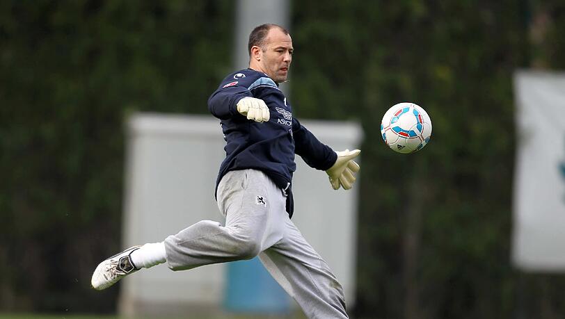 Gabor Kiraly im Trainingslager in Belek. Gabor Kiraly im Trainingslager in Belek.