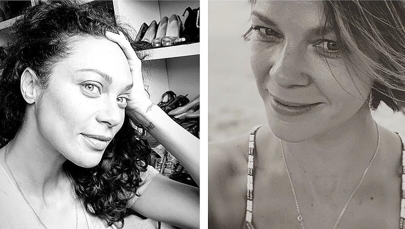 Unter dem Hashtag "#ChallengeAccepted" zeigen derzeit weltweit Frauen ihre Unterstützung füreinander. Auch deutsche Stars wie Lilly Becker (l.) und Jessica Schwarz machen mit.