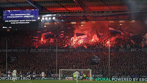 Auf der Bielefelder Alm ist die Arminia in dieser Pokal-Saison eine Macht.