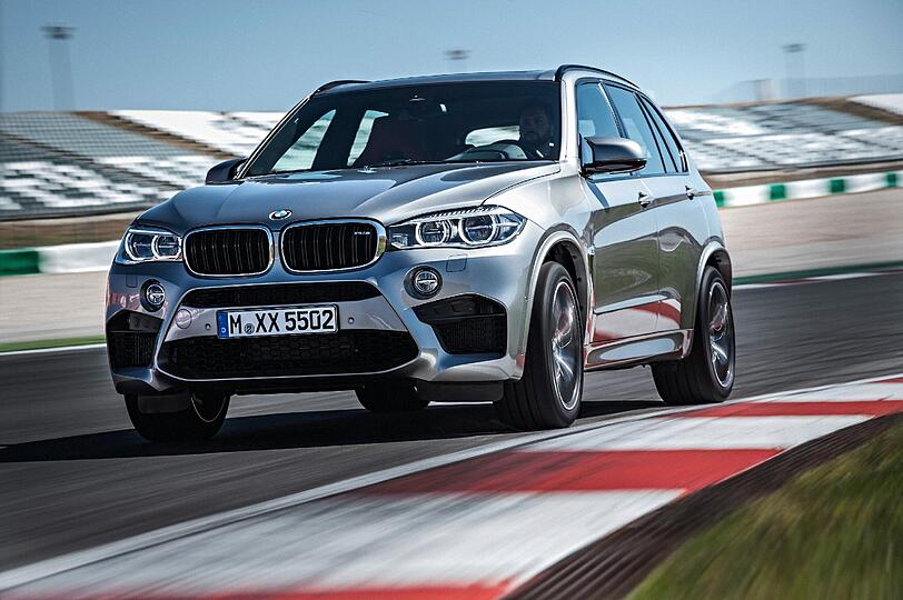 Gut in Form - außen wie innen: Der neue BMW X5 M mit 575 PS.
