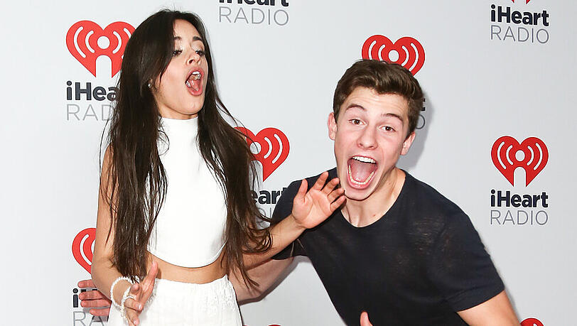 Shawn Mendes und Camila Cabello auf einem Event in Las Vegas Shawn Mendes und Camila Cabello auf einem Event in Las Vegas