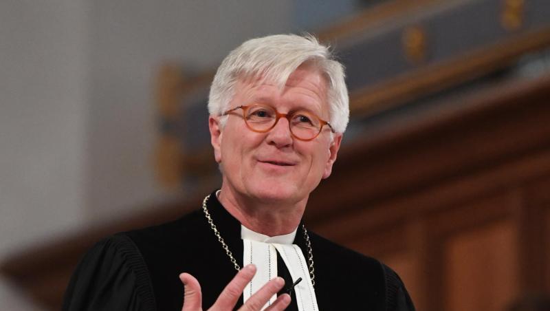 Heinrich Bedford-Strohm spricht bei einem Gottesdienst.