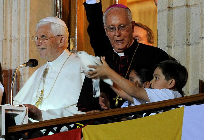 Papst Benedict XVI in Mexiko - sehen Sie hier die Bilder...