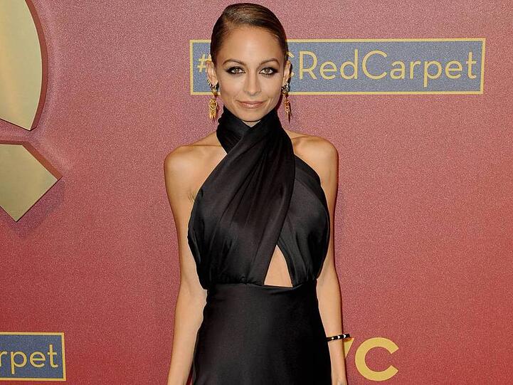 Extrem zarte Erscheinung: Nicole Richie auf dem roten Teppich im Februar 2014 in Beverly Hills