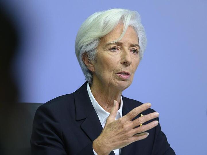 Christine Lagarde, Präsidentin der Europäischen Zentralbank (EZB).