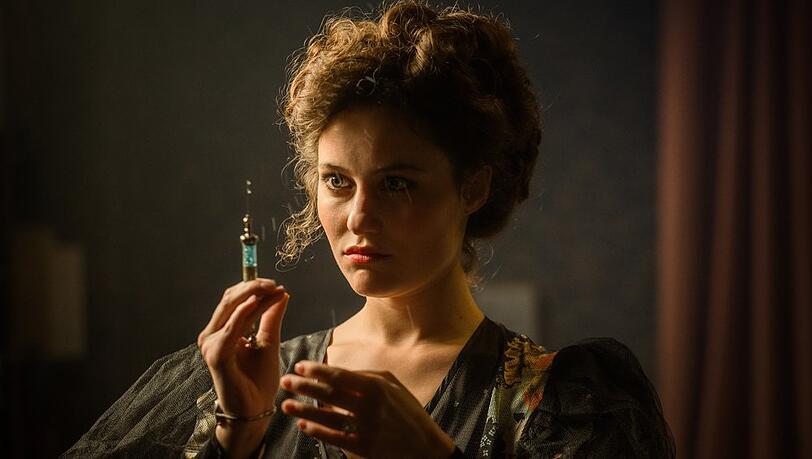 Schauspielerin Dominique Devenport verkörpert in der sechsteiligen TV-Serie "Davos 1917" die Krankenschwester Johanna Gabathuler.