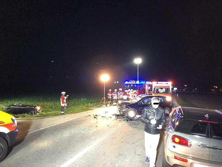 Der Fahrer Mini Cooper kam mit dem Schrecken davon.