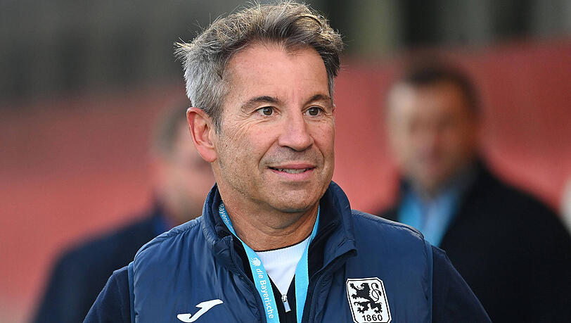 Auf der Suche nach einem neuen Trainer für die Lönwe: 1860-Präsident Gernot Mang.