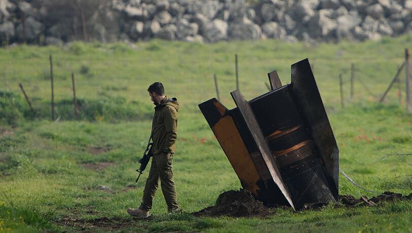 Die besonders schnelle iranische Rakete "Sedschil" erreicht Israel in gut sieben Minuten. (Archivbild)